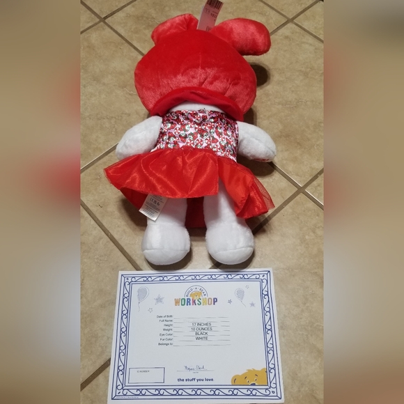 Build A Bear Sanrio Christmas Holiday My Melody Plush - Picture 2 of 2